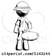 Poster, Art Print Of Ink Explorer Ranger Man Frying Egg In Pan Or Wok