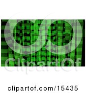 Green Abstract Background With Squares Clipart Illustration Image by 3poD