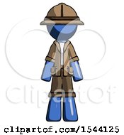 Blue Explorer Ranger Man Standing Facing Forward