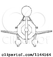 Poster, Art Print Of Sketch Design Mascot Man In Geebee Stunt Plane Front View