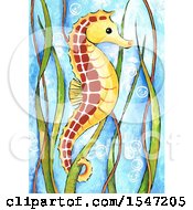 Poster, Art Print Of Cute Seahorse