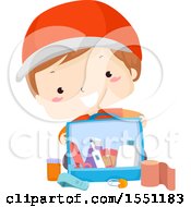 Poster, Art Print Of Boy With A First Aid Kit