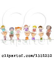 Poster, Art Print Of Hands Of Children With Finger Puppets