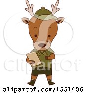 Poster, Art Print Of Deer Scout