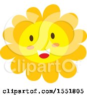 Poster, Art Print Of Happy Sun Or Flower