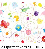 Poster, Art Print Of Balloon Pattern