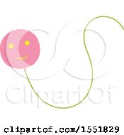 Clipart Of A Balloon Royalty Free Vector Illustration by Cherie Reve