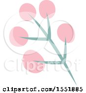 Clipart Of A Plant Sprig Royalty Free Vector Illustration by Cherie Reve