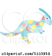 Poster, Art Print Of Polka Dot Dinosaur