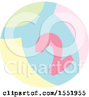 Clipart Of A Baby Toy Ball Royalty Free Vector Illustration