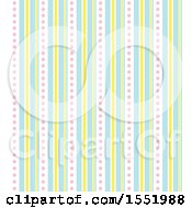 Poster, Art Print Of Dot And Stripe Pattern