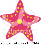 Poster, Art Print Of Pink Starfish