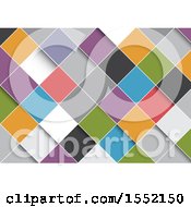 Poster, Art Print Of Background Of Colorful Diamonds