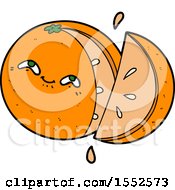 Poster, Art Print Of Cartoon Orange
