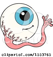 Cartoon Eyeball by lineartestpilot