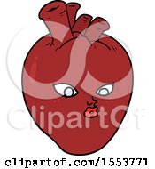 Poster, Art Print Of Cartoon Heart