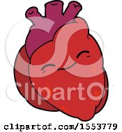 Poster, Art Print Of Cartoon Happy Heart