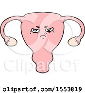 Cartoon Angry Uterus