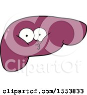 Cartoon Curious Liver by lineartestpilot
