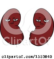 Poster, Art Print Of Cartoon Irritated Kidneys