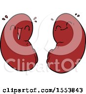 Cartoon Happy Kidneys