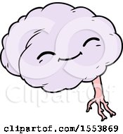 Poster, Art Print Of Cartoon Happy Brain