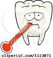 Poster, Art Print Of Cartoon Unhealthy Tooth