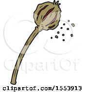 Dried Poppy Cartoon