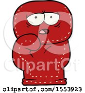 Cartoon Boxing Glove by lineartestpilot