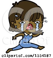 Cartoon Girl Crying