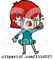 Cartoon Girl Crying