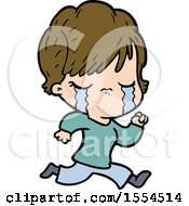 Cartoon Woman Crying