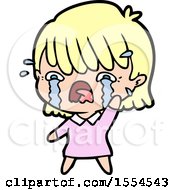 Cartoon Girl Crying