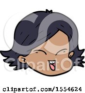 Cartoon Female Face