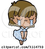 Cartoon Woman Crying