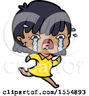 Cartoon Girl Crying