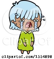 Cartoon Girl Crying