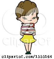 Cartoon Happy Woman