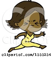 Cartoon Angry Woman