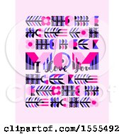 Poster, Art Print Of Happy Mothers Day Design With Mom I Love You Text On Pink