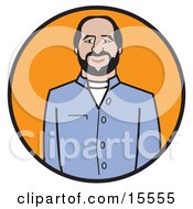 Businessman In Business Casual Clothing Clipart Illustration by Andy Nortnik