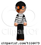 Poster, Art Print Of Orange Thief Man Walking Front View