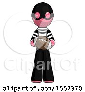 Poster, Art Print Of Pink Thief Man Giving Football To You