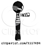 Poster, Art Print Of Ink Thief Man Pointing Right