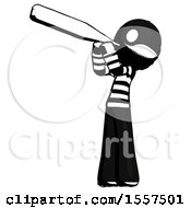 Poster, Art Print Of Ink Thief Man Thermometer In Mouth