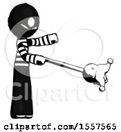 Poster, Art Print Of Ink Thief Man Holding Jesterstaff - I Dub Thee Foolish Concept