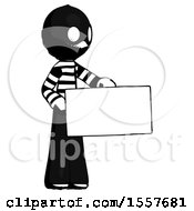 Poster, Art Print Of Ink Thief Man Presenting Large Envelope