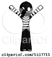 Poster, Art Print Of Ink Thief Man With Arms Out Joyfully