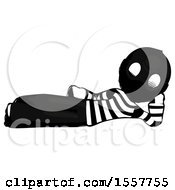 Poster, Art Print Of Ink Thief Man Reclined On Side