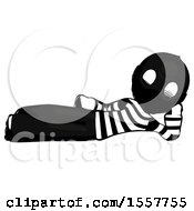 Ink Thief Man Reclined On Side
